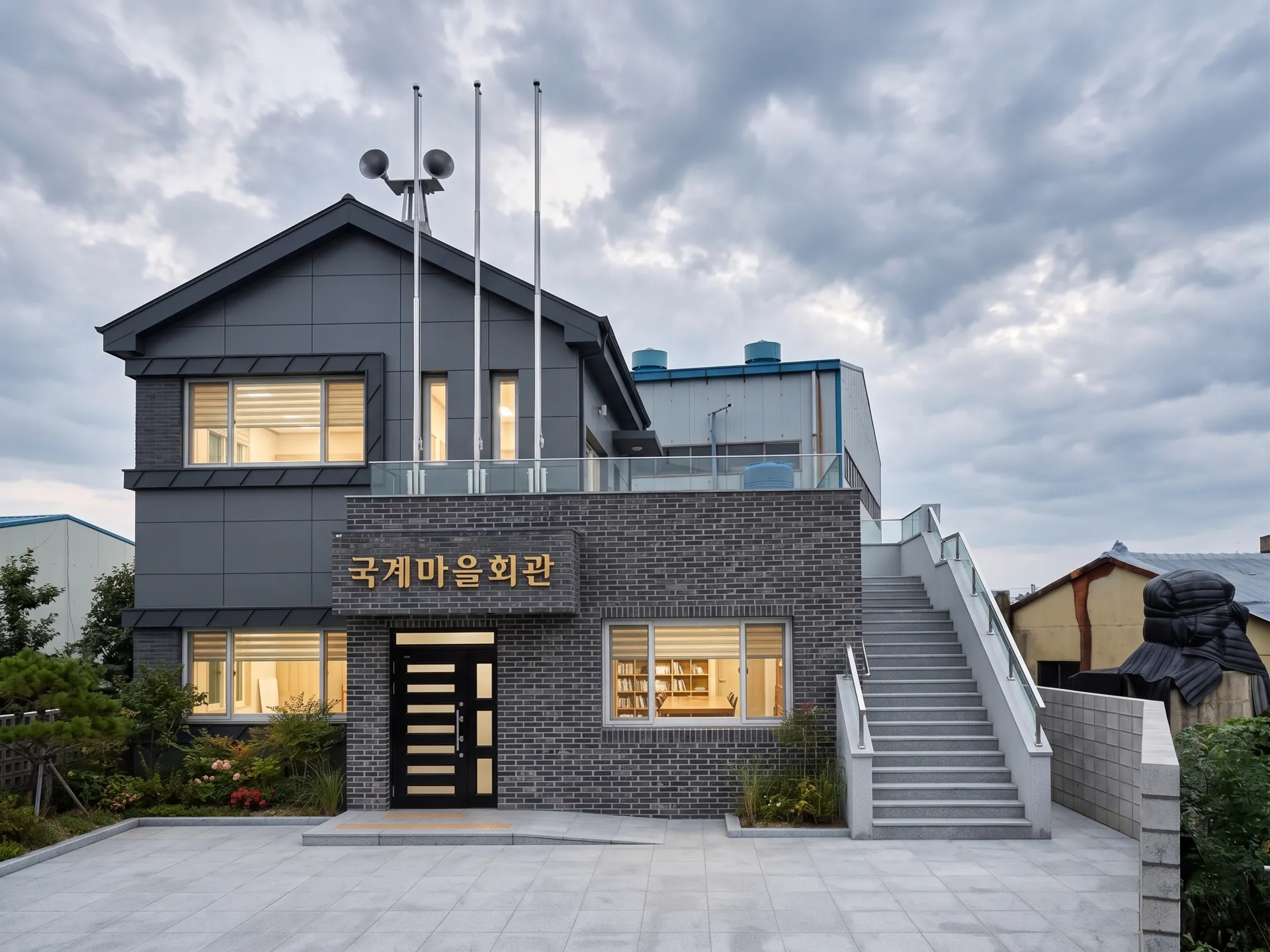 주촌 국계마을회관 (관급)